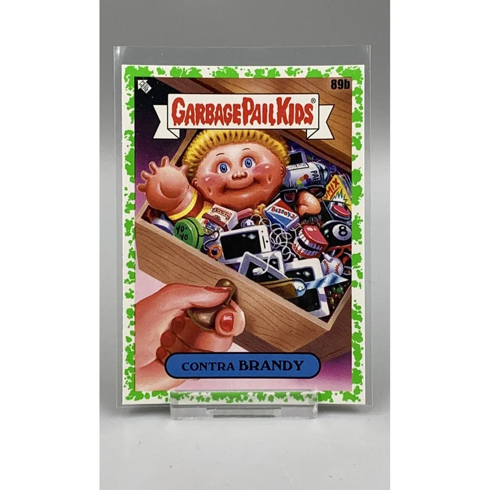 2020 Garbage Pail Kids Booger Green #89B‎ Contra Brandy